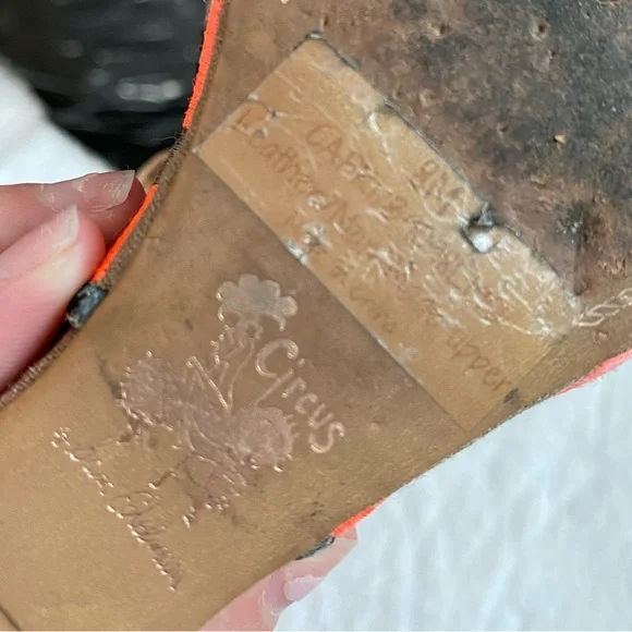 Circus by Sam Edelman women platforms, high sandals. Brown and orange - Picture 4 of 5